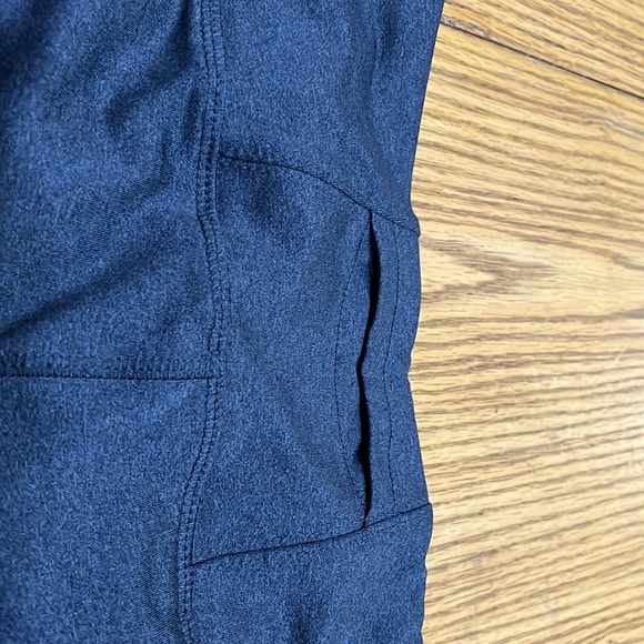 Asics Gray Leggings, like new, extra details are sheer back knee, pocket on back - Picture 4 of 5